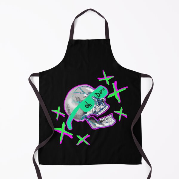 Item preview, Guy skull with green shades - original digital illustrated art designed and sold by NonDecafArt.