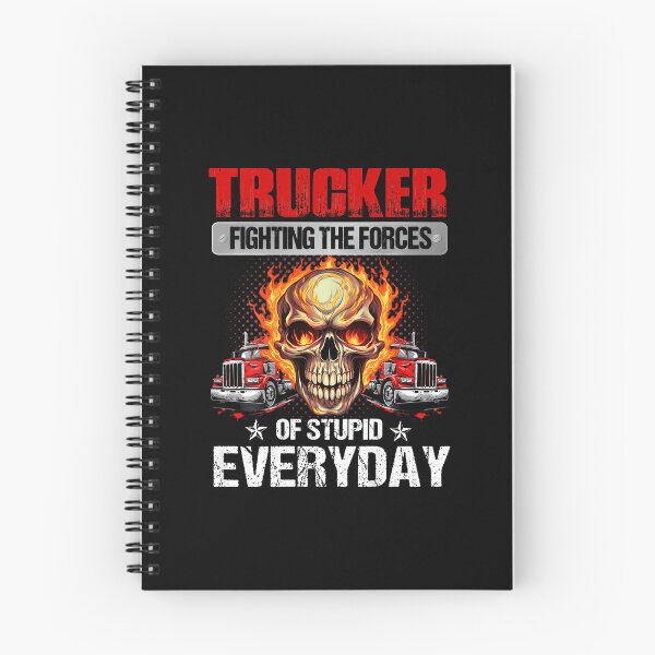 Item preview, Fighting The Forces Trucker Apparel - Skull Trucker designed and sold by JacquelineEnri.