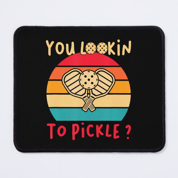 Item preview, You Lookin' To Pickle Pickleball Retro 80S designed and sold by TerriMichelle.