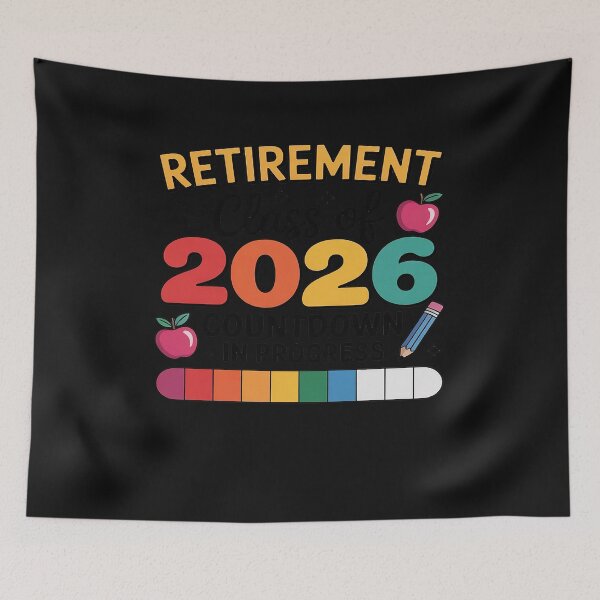 Item preview, Funny Retirement Class Of 2026 Countdown In Progress Teacher designed and sold by TAYLOROUSDALE.