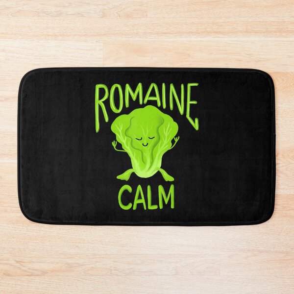 Item preview, Romaine Calm Funny Pun Gardening Lettuce Vegetable Lovers designed and sold by ConnieDora.