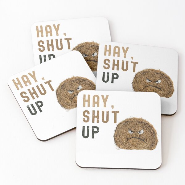 Item preview, Hay, Shut Up T-shirt designs packed with puns designed and sold by BandGTees.
