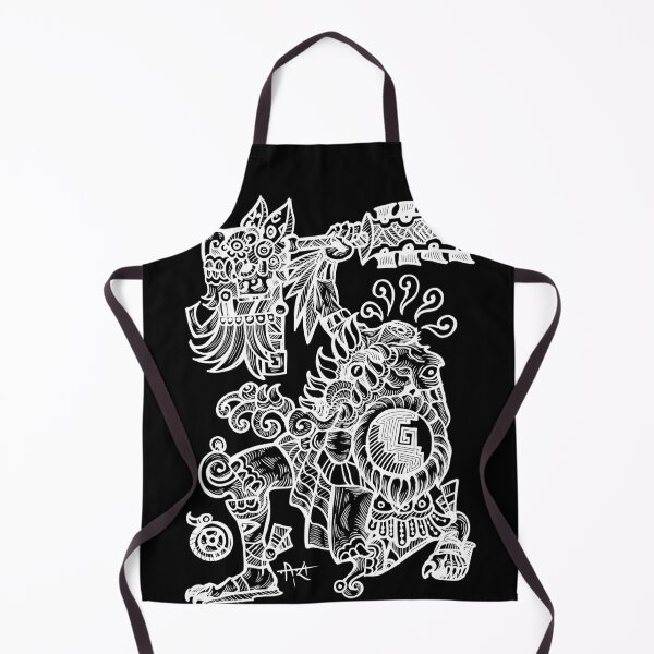 Item preview, Youaltepuztli night axe white designed and sold by UrielCalavera.