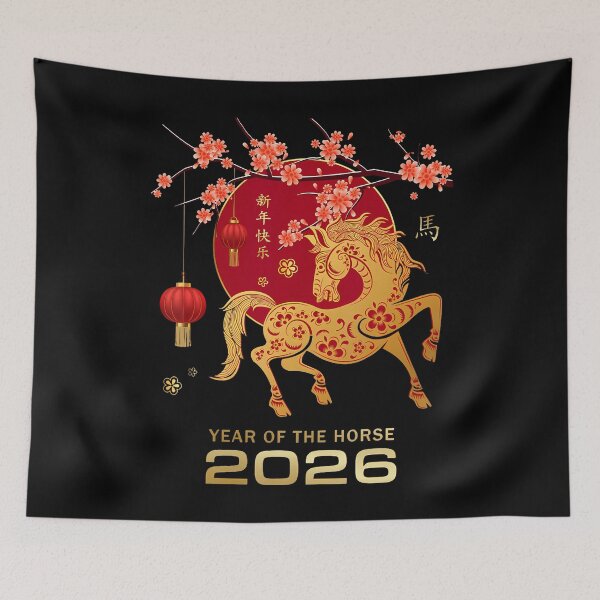Item preview, Chinese New Year 2026 Year Of The Horse designed and sold by LucilleAntoi.