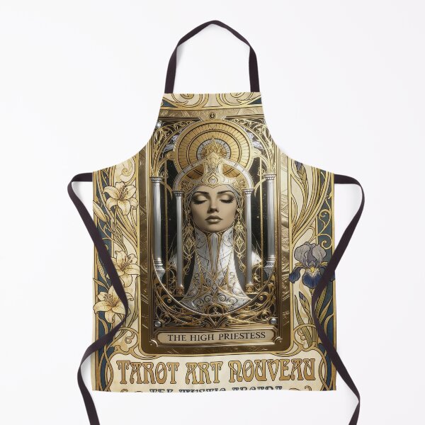 Item preview, The High Priestess Art Nouveau designed and sold by Andy Gambino Art.
