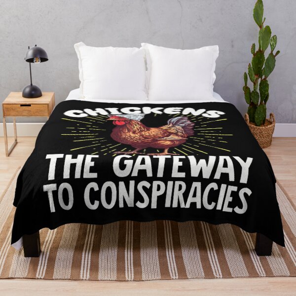 Item preview, Chickens The Gateway To Conspiracies designed and sold by ElizabethVivan.