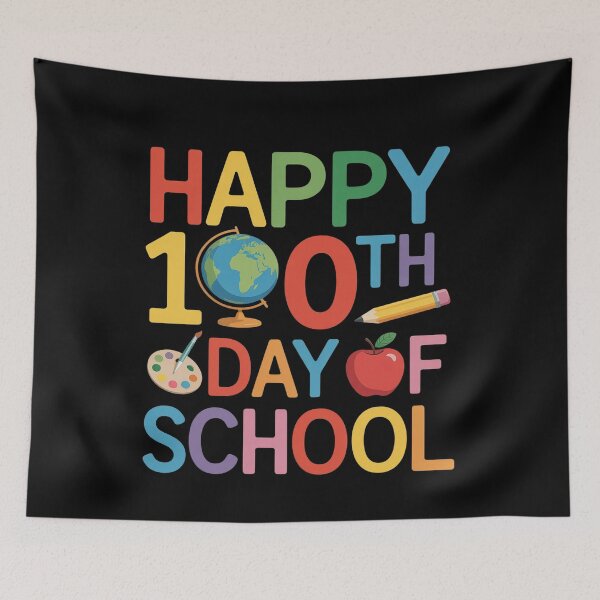 Item preview, Funny School Boys Girls Kids Gift 100 Days Of School designed and sold by TAYLOROUSDALE.