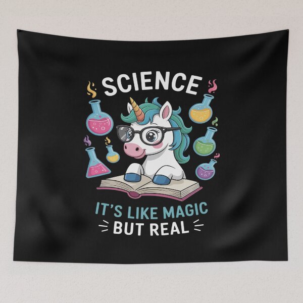 Item preview, Funny Science Is Like Magic But Real Unicorn Funny Science designed and sold by TAYLOROUSDALE.