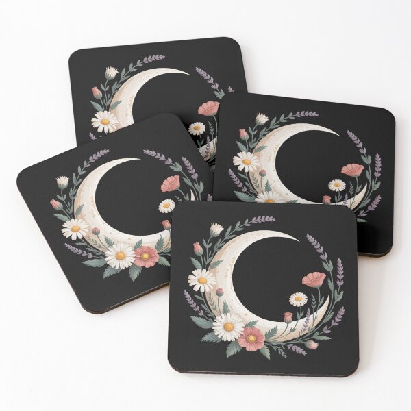 Item preview, Moon Wildflowers designed and sold by theartfulaspie.
