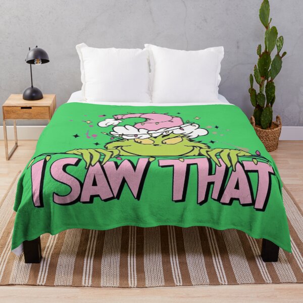 Item preview, I Saw That - Grinch Christmas Humor designed and sold by Vicky021.