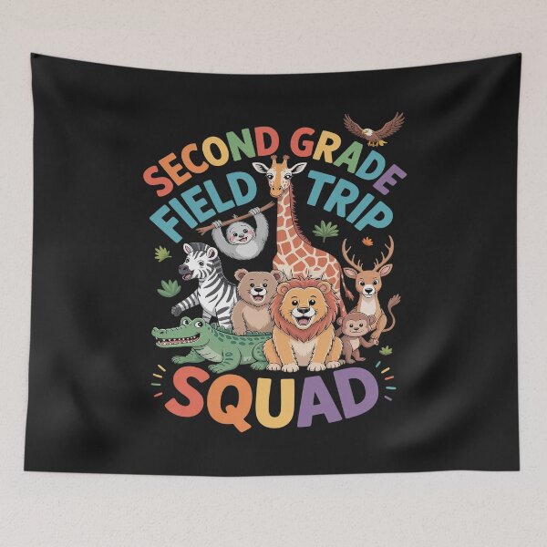 Item preview, Funny Second Grade Field Trip Squad Field Day Boy Girl Kid designed and sold by TAYLOROUSDALE.