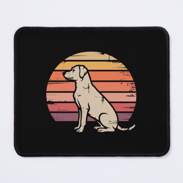 Item preview, Dog Retro Sunset designed and sold by theartfulaspie.