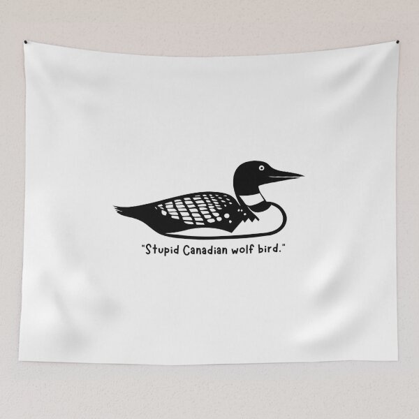 Item preview, Stupid canadian wolf bird - heated rivalry designed and sold by alimyatmn.