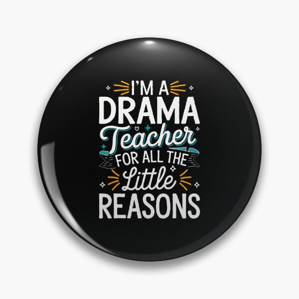 Item preview, School Drama Teacher Class Club Teacher Teaching Drama designed and sold by JacquelineEnri.