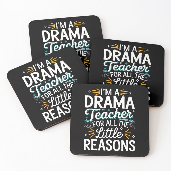 Item preview, School Drama Teacher Class Club Teacher Teaching Drama designed and sold by JacquelineEnri.
