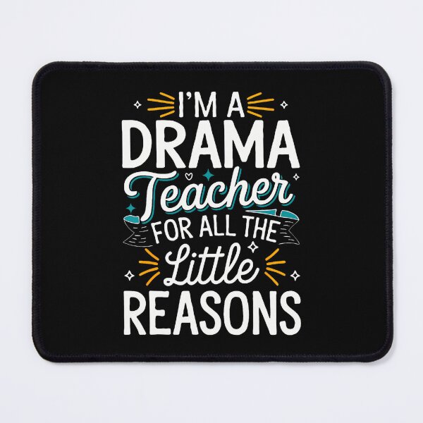 Item preview, School Drama Teacher Class Club Teacher Teaching Drama designed and sold by JacquelineEnri.
