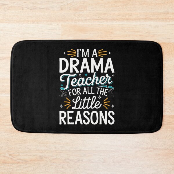 Item preview, School Drama Teacher Class Club Teacher Teaching Drama designed and sold by JacquelineEnri.