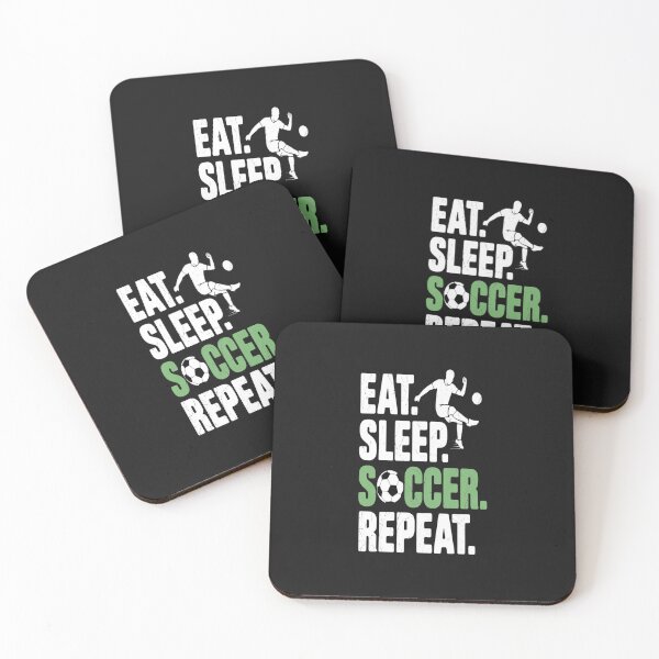 Item preview, Funny Soccer Eat Sleep Soccer Repeat Boys Youth Kids Soccer designed and sold by TAYLOROUSDALE.