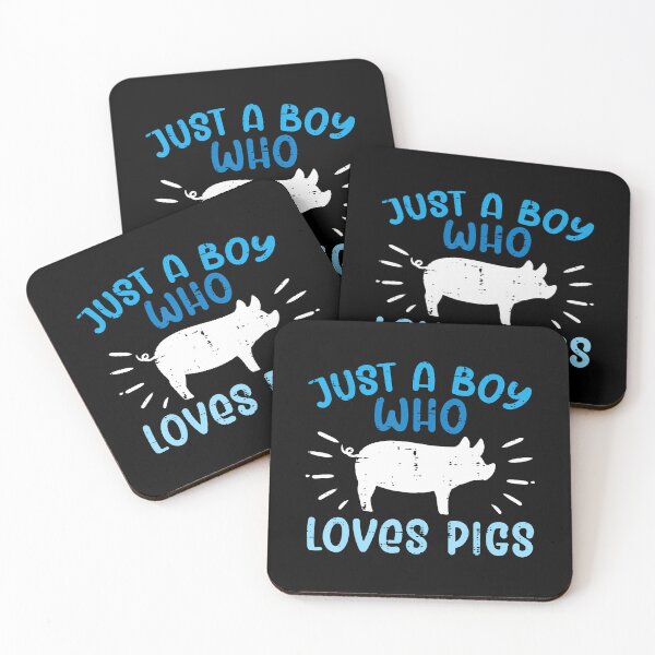 Item preview, Just A Boy Who Loves Pigs Hog Farm Boys Toddler Youth designed and sold by LucilleAntoi.