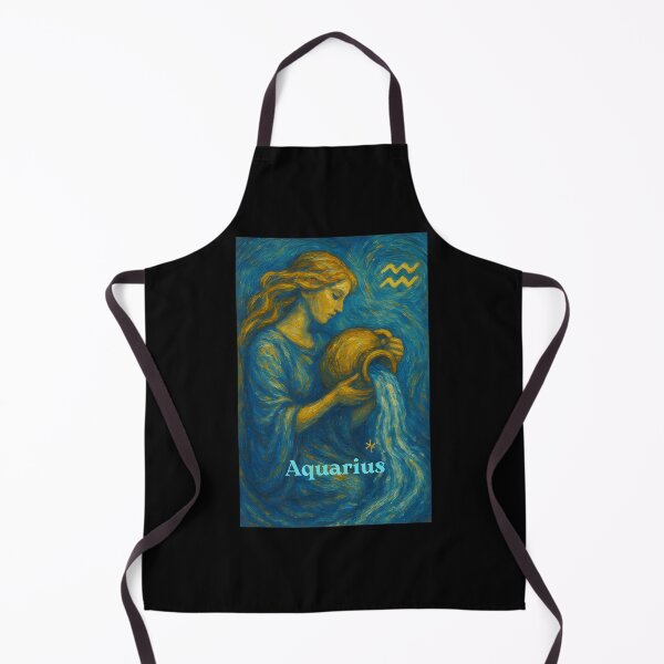 Artikelvorschau, Kunst im Stil des Sternzeichens Wassermann, inspiriert von Van Gogh entworfen und verkauft von avlcrwawvzn15.