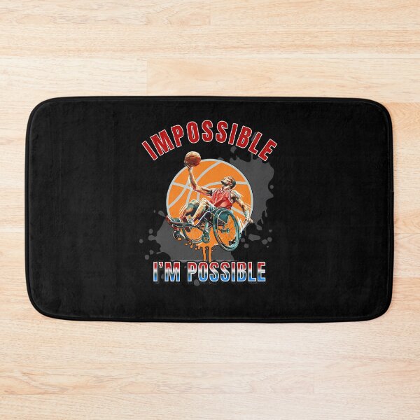 Item preview, Impossible Im Possible Wheelchair Basketball Sports designed and sold by JacquelineEnri.