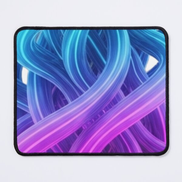 Item preview, Neon Spiral Infinity Loops – Abstract 3D Design designed and sold by pohapoha181.