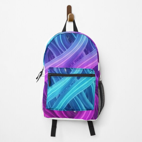 Item preview, Neon Spiral Infinity Loops – Abstract 3D Design designed and sold by pohapoha181.