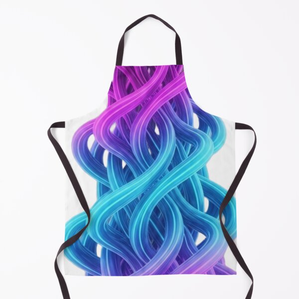 Item preview, Neon Spiral Infinity Loops – Abstract 3D Design designed and sold by pohapoha181.