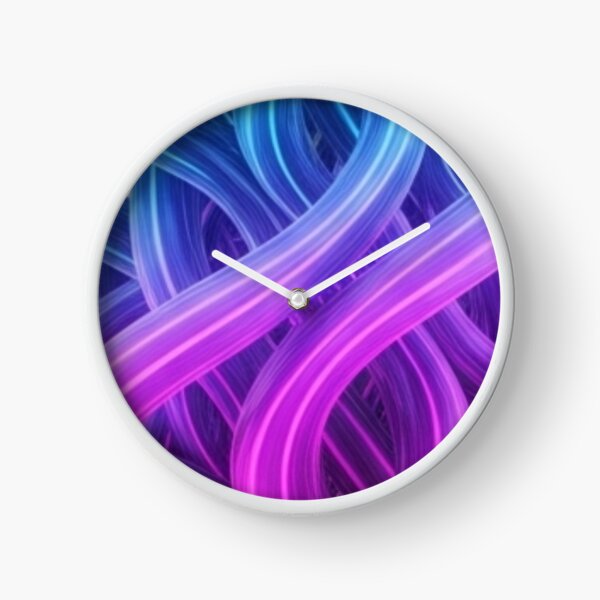 Item preview, Neon Spiral Infinity Loops – Abstract 3D Design designed and sold by pohapoha181.