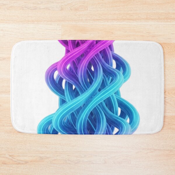 Item preview, Neon Spiral Infinity Loops – Abstract 3D Design designed and sold by pohapoha181.