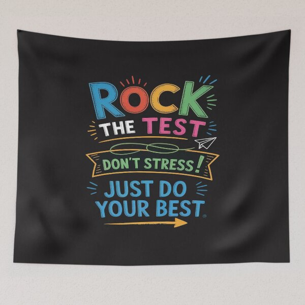 Item preview, Funny Testing Teacher Rock The Test Teaching Student designed and sold by TAYLOROUSDALE.