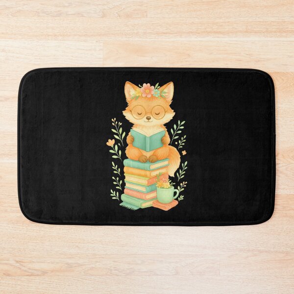 Item preview, Fox Reading Book Readers Teachers Librarians Bookworms designed and sold by KristenSophie.