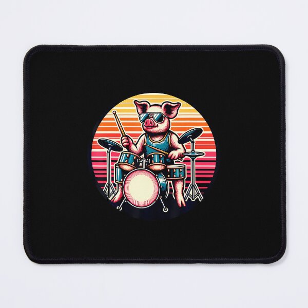 Item preview, Pig Drums Drummer Band Percussion Music designed and sold by JenniferJanice.
