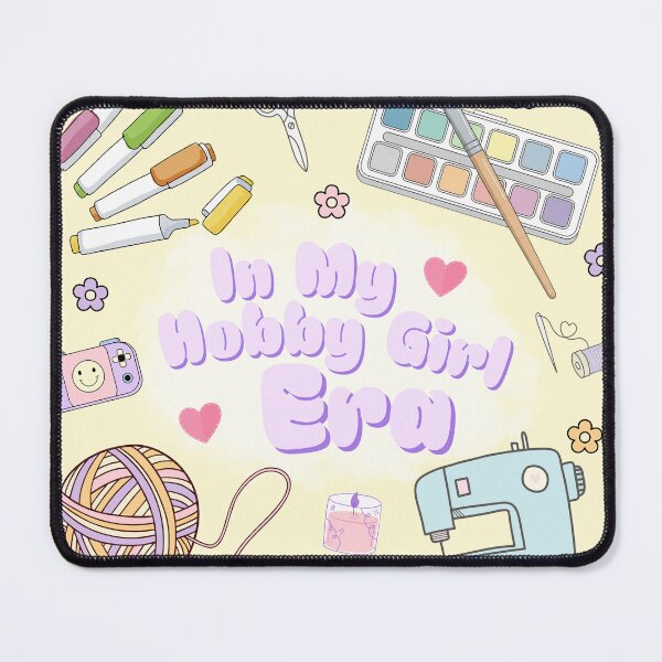Item preview, In My Hobby Girl Era | Cute Crafting Aesthetic Design designed and sold by Wander & Whim Designs.
