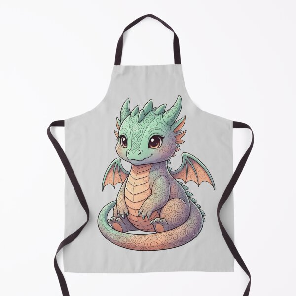 Item preview, Tiny Aurora Dragon: Chubby Fantasy Dragon designed and sold by SebastianSpace.