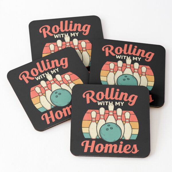 Item preview, Rolling With My Homies Bowling Team Funny Saying For Christm designed and sold by TerriMichelle.