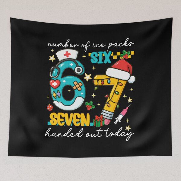 Item preview, Funny 67 School Nurse Christmas Six Seven School Nursing designed and sold by AnitaBice.