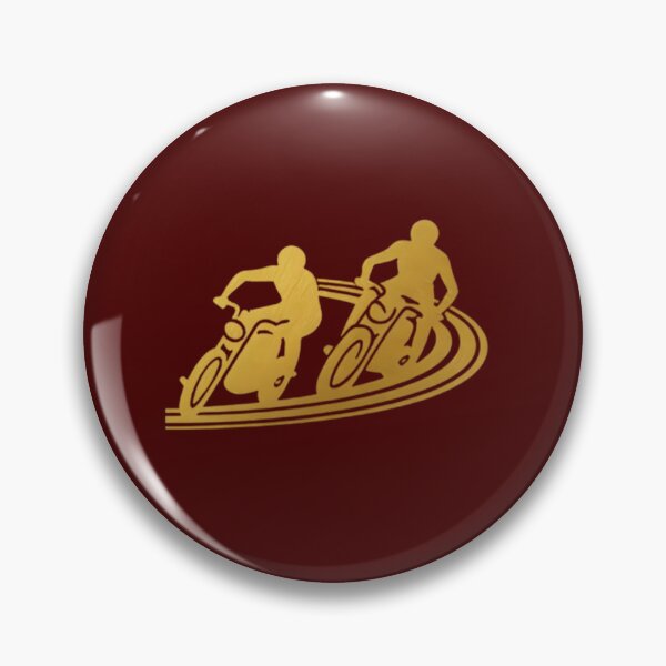 Item preview, Two motorbike riders turning in a race curve_23 designed and sold by Aariq.