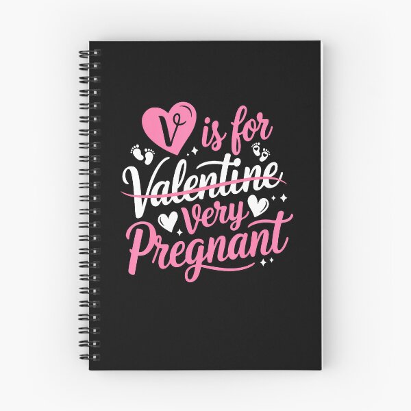 Item preview, V Is For Very Pregnant Cute Pregnant Lady Pregnant Valentine designed and sold by LucilleAntoi.