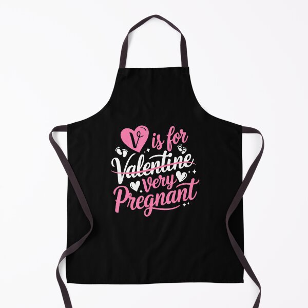 Item preview, V Is For Very Pregnant Cute Pregnant Lady Pregnant Valentine designed and sold by LucilleAntoi.