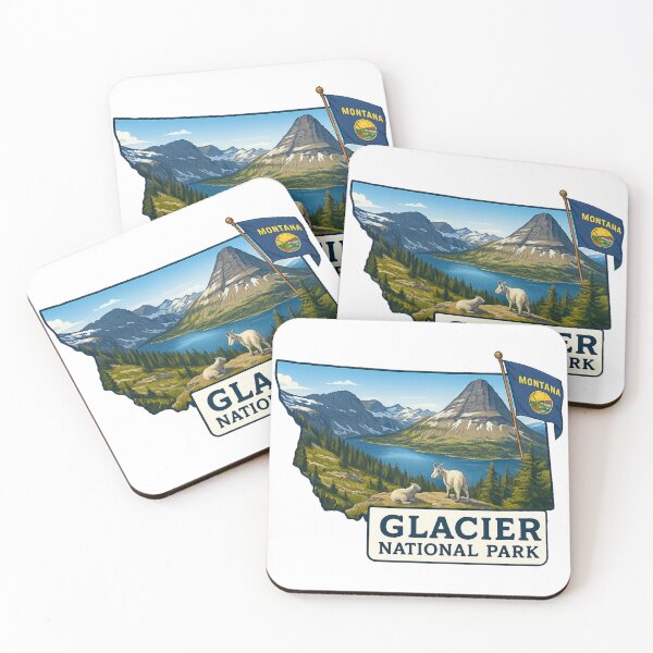Item preview, Glacier National Park designed and sold by yunamaliskova.