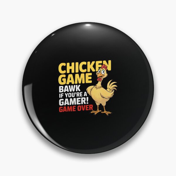 Item preview, Funny Video Games Chicken Game Game Over Bawk If Youre A designed and sold by JenniferJanice.