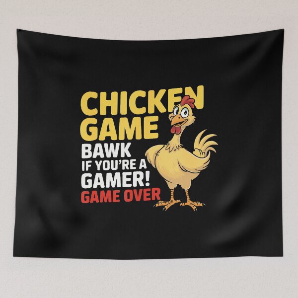 Item preview, Funny Video Games Chicken Game Game Over Bawk If Youre A designed and sold by JenniferJanice.