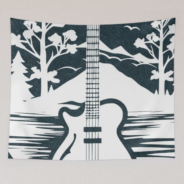 Item preview, Mountain Echo Guitar designed and sold by 4FUNNAVIGATOR.