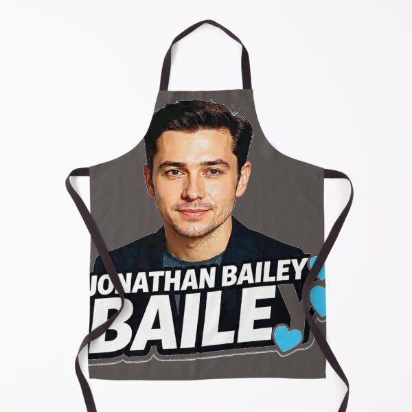 Item preview, jonathan bailey actor with blue heart designed and sold by AENAcharms.
