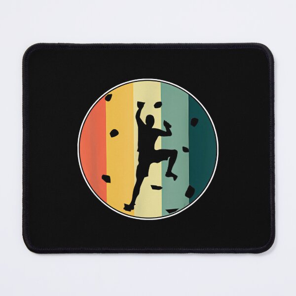 Item preview, Awesome Retro Wall Climber Rock Mountain Climbing Bouldering designed and sold by ClaraTeresa1.