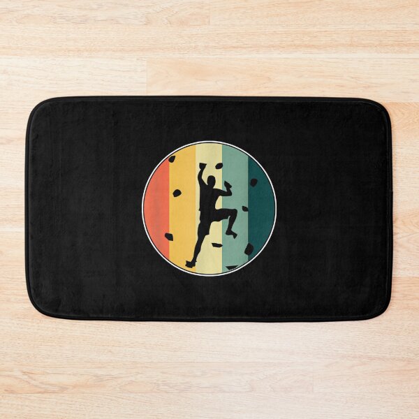 Item preview, Awesome Retro Wall Climber Rock Mountain Climbing Bouldering designed and sold by ClaraTeresa1.