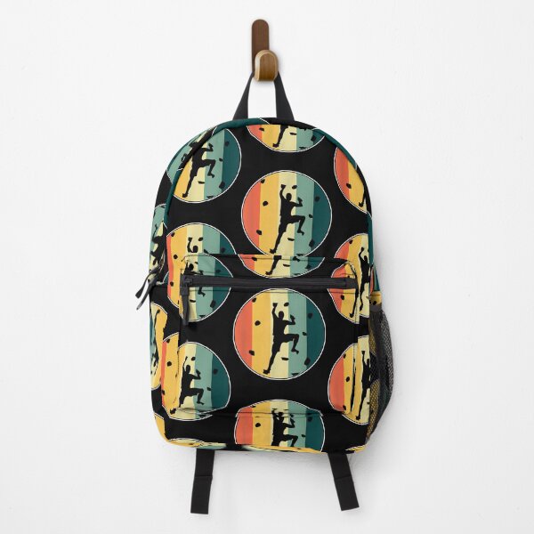 Item preview, Awesome Retro Wall Climber Rock Mountain Climbing Bouldering designed and sold by ClaraTeresa1.