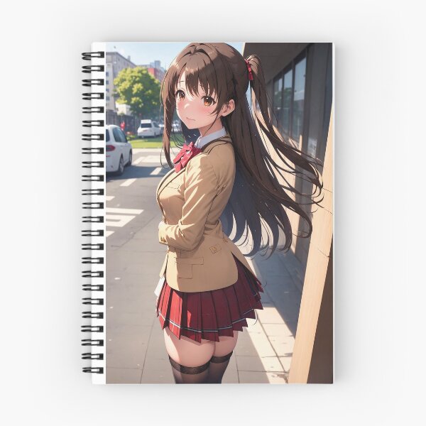 Item preview, Uzuki Shimamura The Idolmaster Cinderella Girls Anime Art | School Uniform designed and sold by iloveanimechibi.