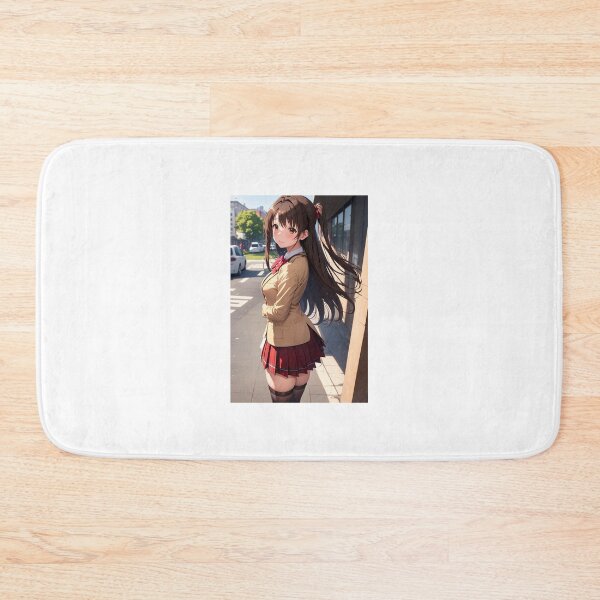 Item preview, Uzuki Shimamura The Idolmaster Cinderella Girls Anime Art | School Uniform designed and sold by iloveanimechibi.